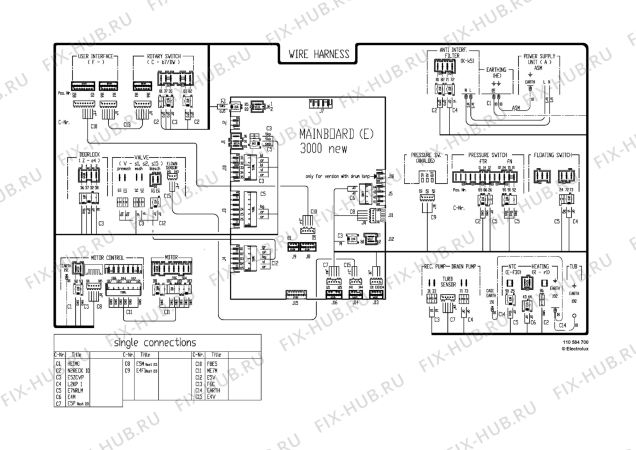 Взрыв-схема стиральной машины Aeg Electrolux LAV88819 - Схема узла Control 113